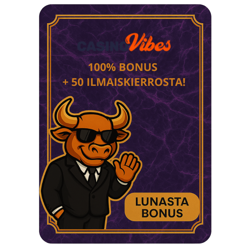 Casinovibes ilmaiskierrosbonukset ja kampanjat