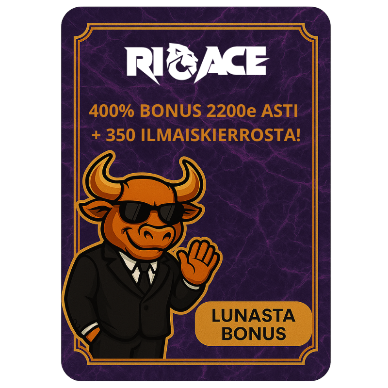 Rioace ilmaiskierrosbonukset ja kampanjat
