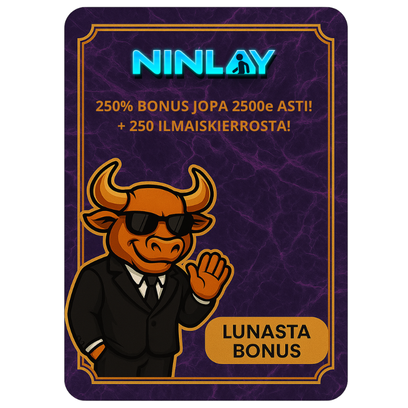 Ninlay ilmaiskierrosbonukset ja kampanjat