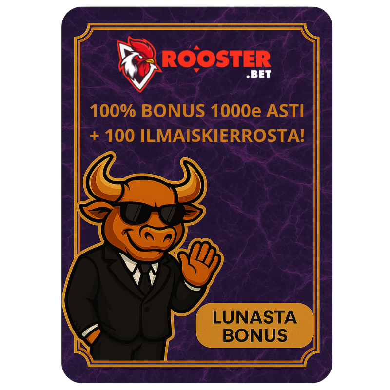 rooster.bet ilmaiskierrosbonukset ja kampanjat