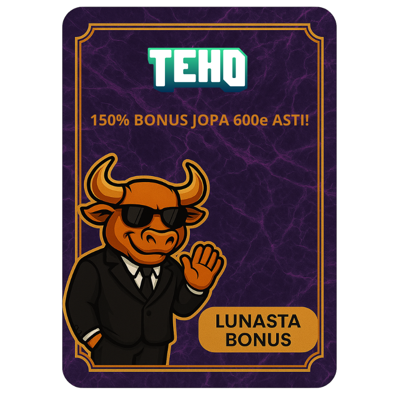 Teho ilmaiskierrosbonukset ja kampanjat