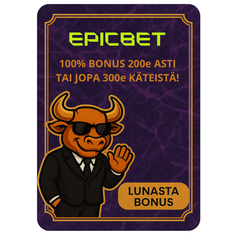 Epicbet ilmaiskierrosbonukset ja kampanjat