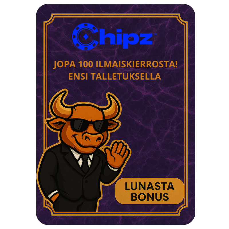 Chipz Kasino ilmaiskierrosbonukset ja kampanjat