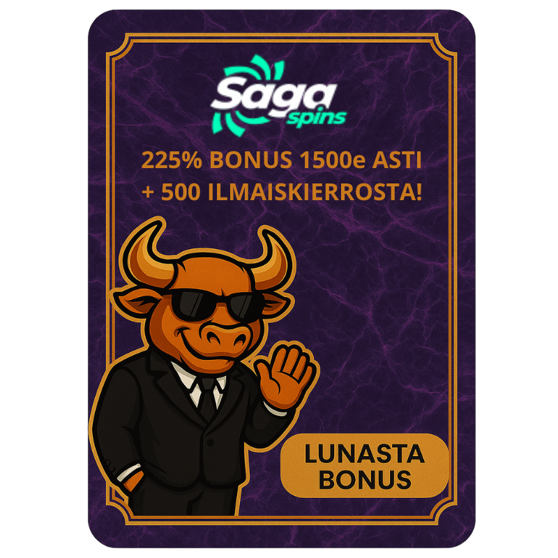 Saga spins ilmaiskierrosbonukset ja kampanjat