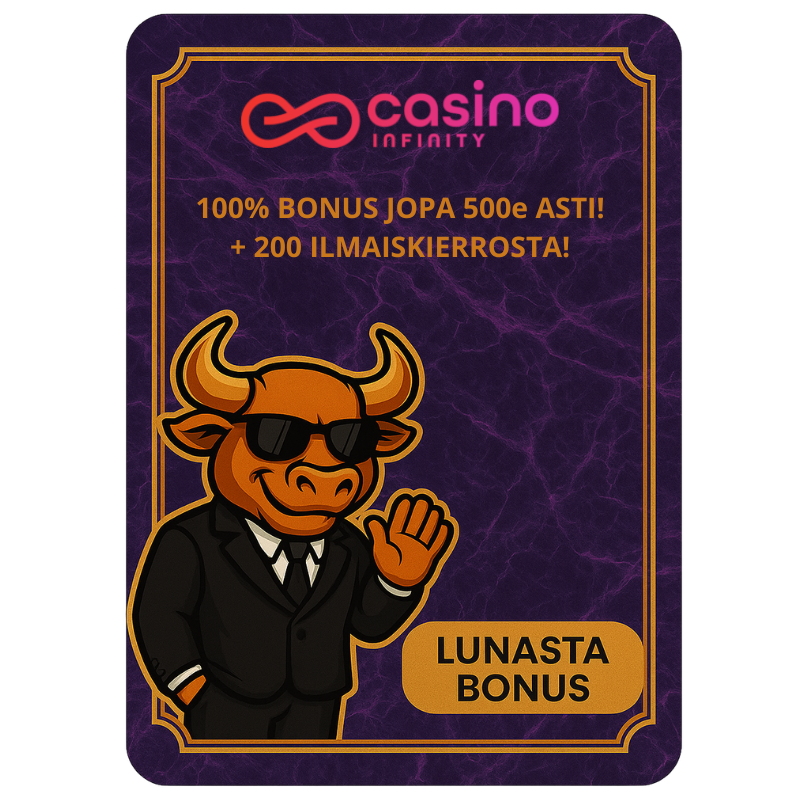 Casino infinity ilmaiskierrosbonukset ja kampanjat